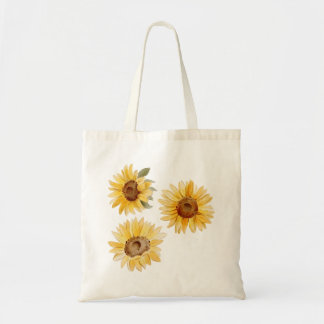 Tote Bag Fleurs de soleil