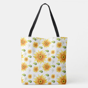 Tote Bag Fleurs de soleil