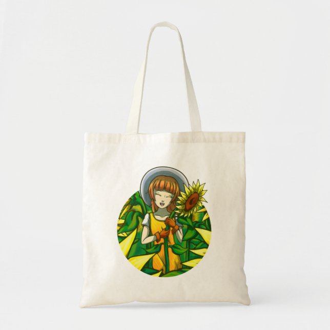 Tote Bag Fleurs de soleil (Devant)