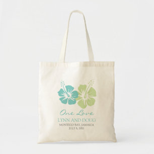 Tote Bag Fleurs d'Hibiscus tropicaux