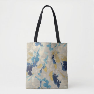 Tote Bag Fleurs et feuilles