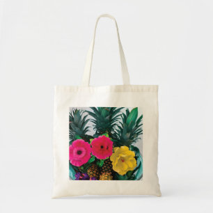 Tote Bag Fleurs exotiques