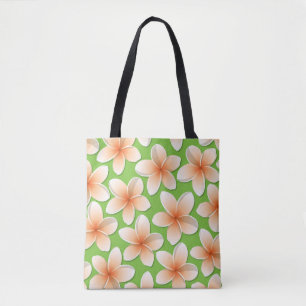 Tote Bag Fleurs frangipani/Plumeria