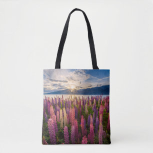Tote Bag Fleurs   Lupines Nouvelle-Zélande