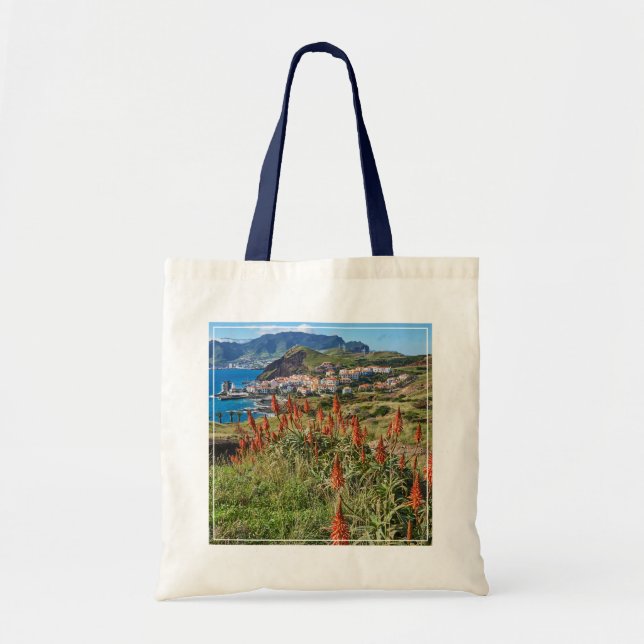 Tote Bag Fleurs | Madeira Island Portugal (Devant)