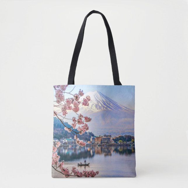 Tote Bag Fleurs | Spring Cherry Blossoms Japon (Devant)