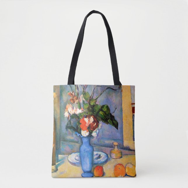 Tote Bag Fleurs Vase Bleues, Paul Cezanne (Devant)