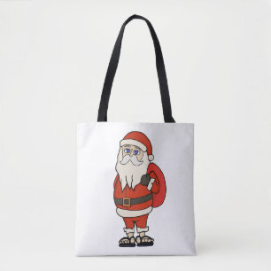 Tote Bag Flip Flops de Noël du Père Noël
