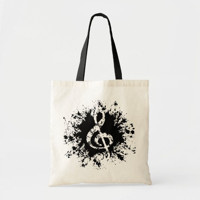 Tote Bag Floc de clef triple (Devant)