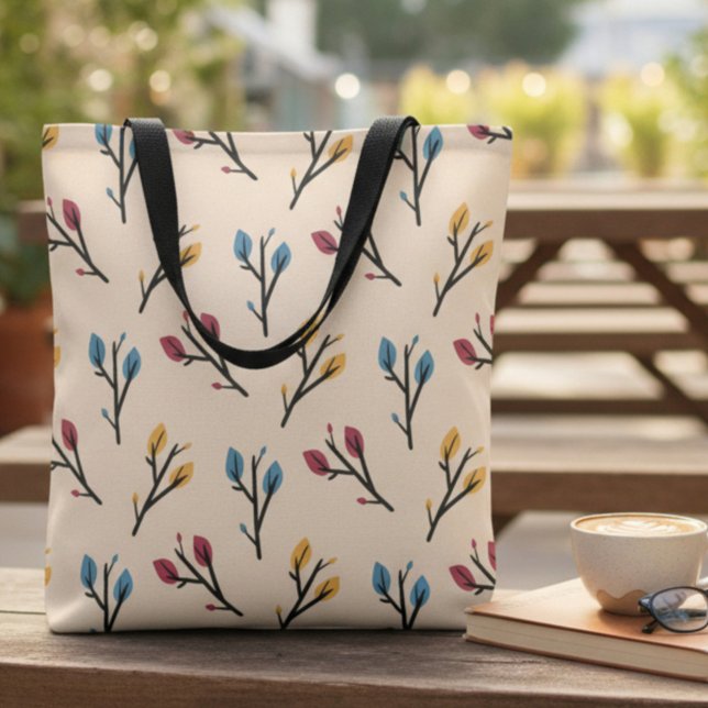 Tote Bag Floraison d'automne (Créateur téléchargé)