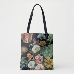 Tote Bag Floral baroque - Bouquet de fleurs