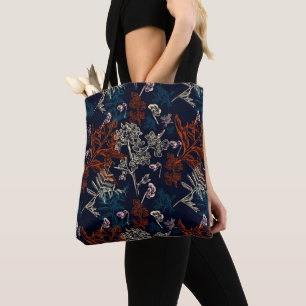 Tote Bag Floral Beau Motif