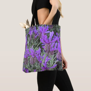 Tote Bag Floral de lavande espagnole