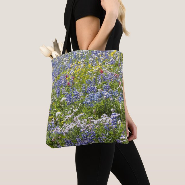 Tote Bag Floral Fleur sauvage de Mountain Meadow (De près)