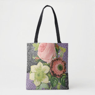 tote bag floral flowers