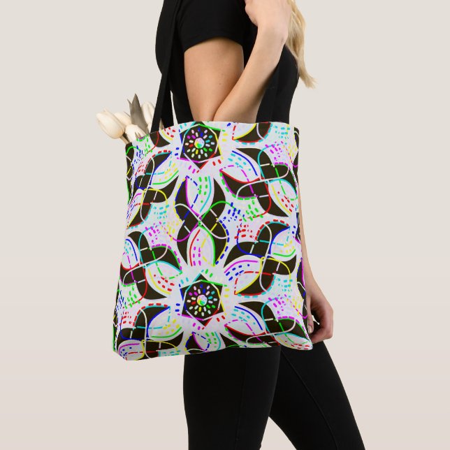 Tote Bag Floral gras (De près)