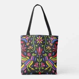Tote Bag Floral mexicain