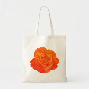Tote Bag Floral Orange Rose Bridesmaid Cadeau Favoriser les