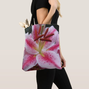 Tote Bag Floral rose Oriental