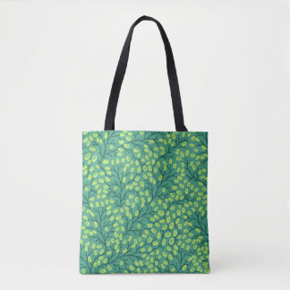Tote Bag floral seamless pattern