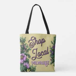 Tote Bag Floral Shop local, city