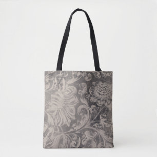 Tote Bag Floral vieilli