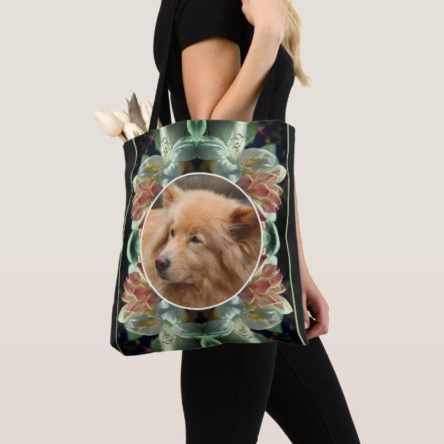 Tote Bag Flore Azalea Cadre Créer Votre Propre Photo (De près)