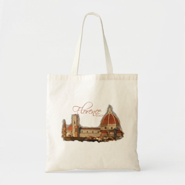 Tote Bag Florence, Italie : Duomo (Devant)