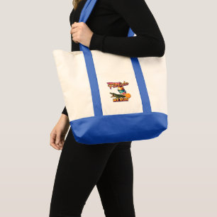 Tote Bag Florida Nous Courons Coucher de Soleil Alligator F
