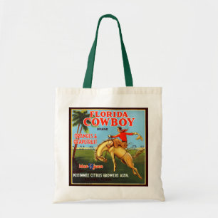 Tote Bag Floriday Cowboy