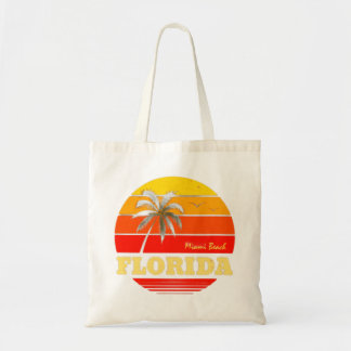 Tote Bag Floride Retro Miami Beach