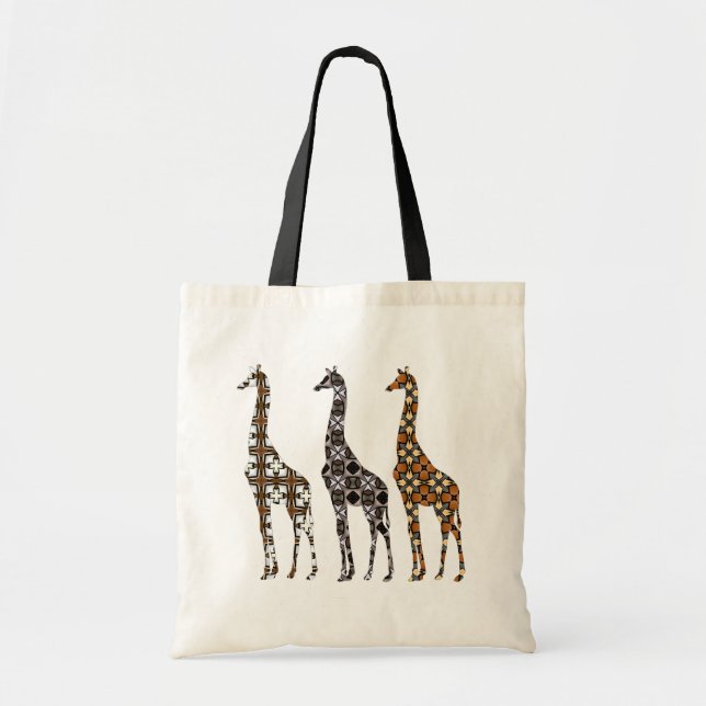 Tote Bag Florillas Giraffe (Devant)