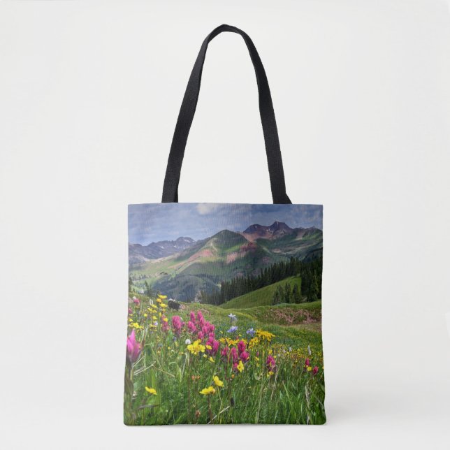 Tote Bag Flowers | Wildflowers Durango, Colorado (Devant)