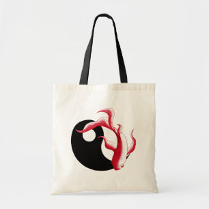 Tote Bag Flux martial abstrait YinYang Autocollant d'art ma