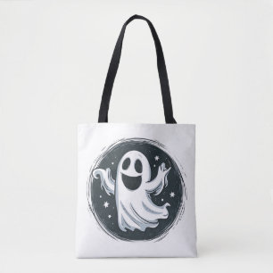 Tote Bag Flying Ghost