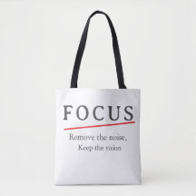 FOCUS Minimalist Motivational T-Shirt — Clean Mode
