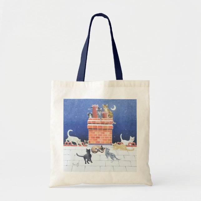 Tote Bag Folie de minuit (Devant)