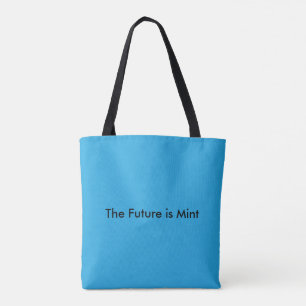 Tote Bag Fond bleu ciel plat pour le Web et l'impression