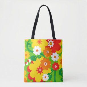 Tote Bag Fond d'écran Funky Flower + vos idées