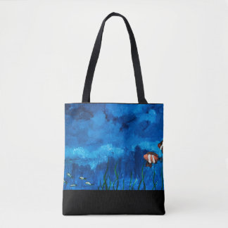 Tote Bag Fond océanique de Fourre-tout