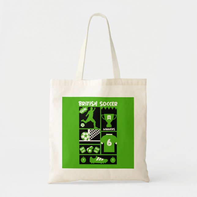 Tote Bag Football britannique (Devant)