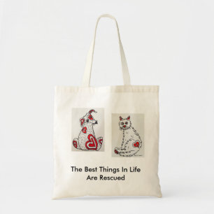 Tote Bag for Animal Rescue Awareness