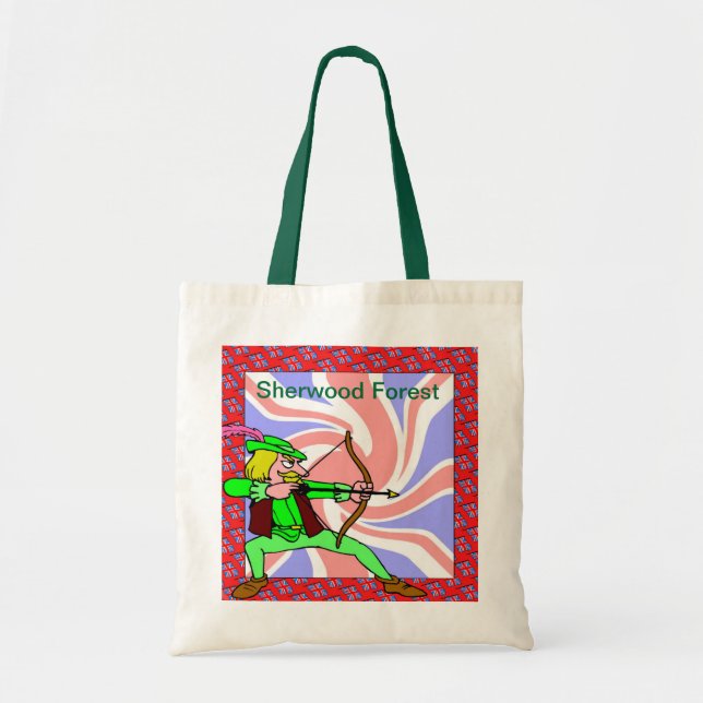 Tote Bag Forêt de Sherwood (Devant)