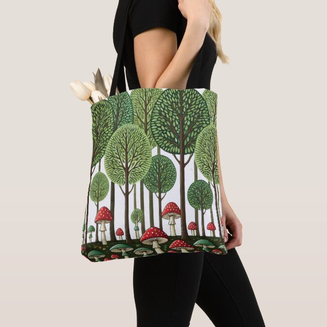 Tote Bag Forêt enchantée (De près)