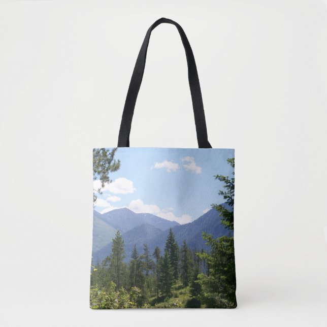 Tote Bag Forêt et Montana Vue Pittoresque (Devant)