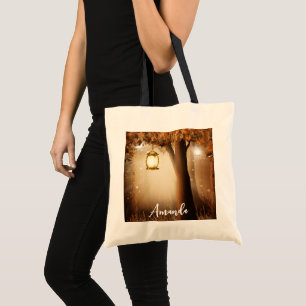Tote Bag Forêt magique avec lumières des fées