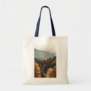 Tote Bag Forêt Noire Allemagne Voyage Art Vintage