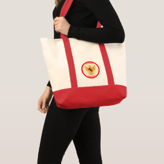 Tote Bag Forme du cercle d'emblème national indonésien