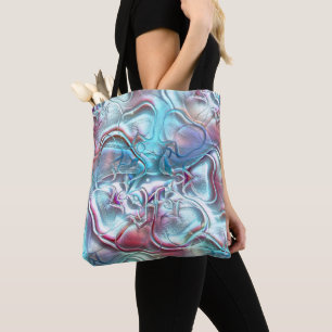 Tote Bag Formes Abstraites en verre recouvert de texture sa