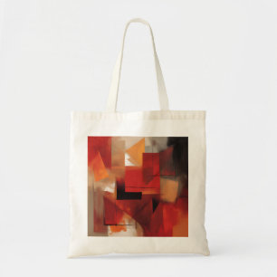 Tote Bag Formes Abstraites modernes Peinture Art coloré